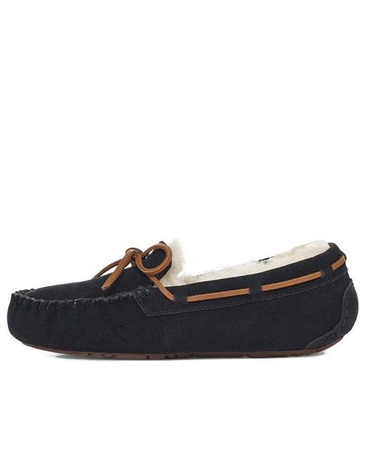 Ugg Black (Wmns) Dakota Cozy Stay Warm Athleisure Casual Sports Shoe Fleece Lined