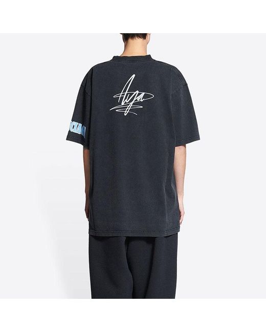 Balenciaga Black Music Aya Nakamura Merch T-Shirt Large Fit for men