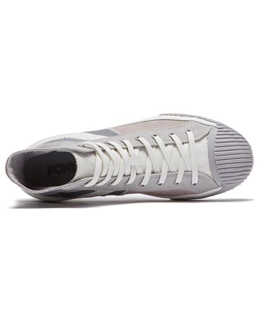 Product Of New York Gray Shooter High Canvas Shoes for men