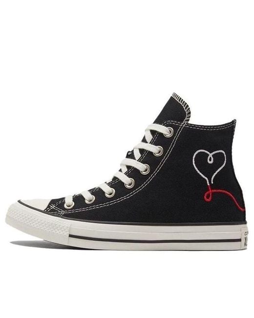 Converse Black Chuck Taylor All Star High 'Made With Love for men