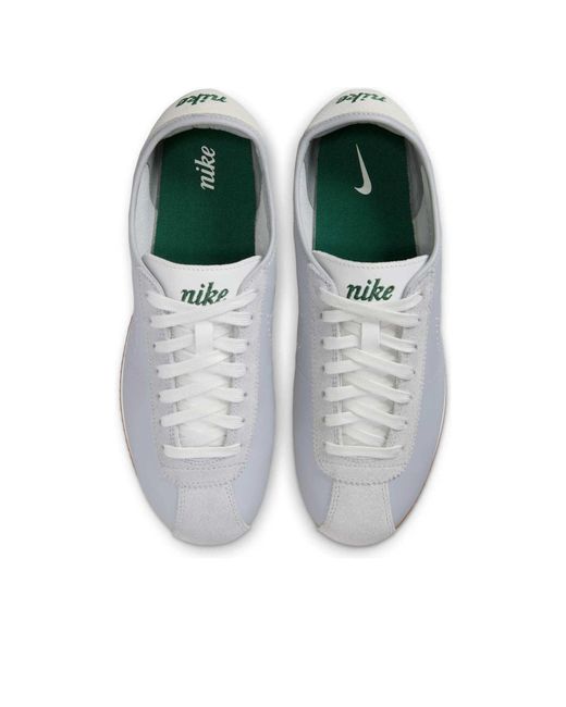 ■Nike■ Cortez Leather W Wolf Grey Summit White Gum Medium Nike (Wmns) Cortez Leather 'Wolf Summit Gum' in White | Lyst