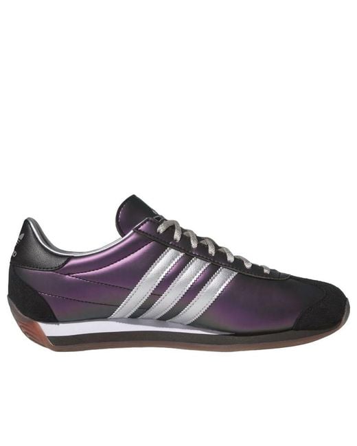 Adidas Purple Country X Always Metallic' for men