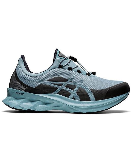 Asics Blue Novablast 'Light Steel' for men