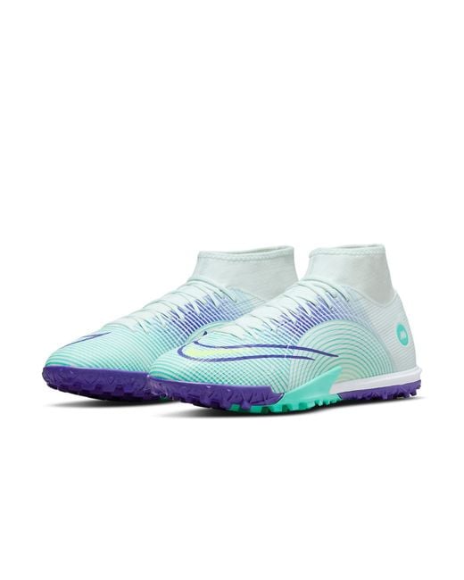 Nike Blue Mercurial Superfly 8 Academy Dream Speed Tf Turf for men