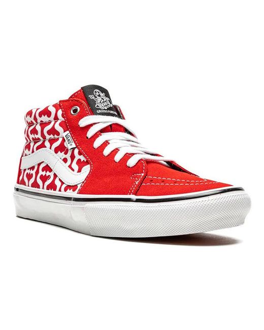 Vans Red Supreme X Grosso Mid 'Monogram S for men
