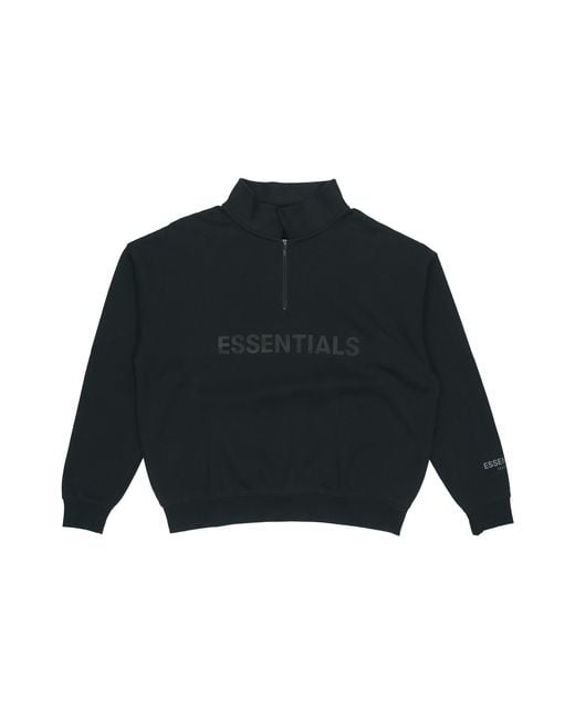 Fear Of God Blue Fw20 Half Zip Sweatshirt for men