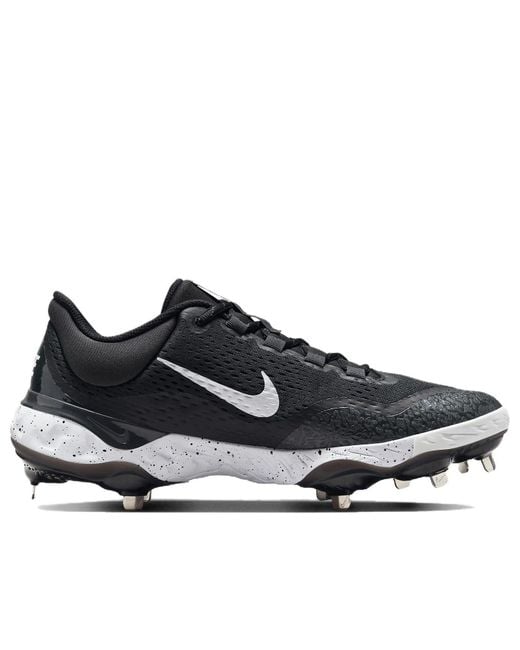 Nike Black Alpha Huarache Elite 4 Low for men