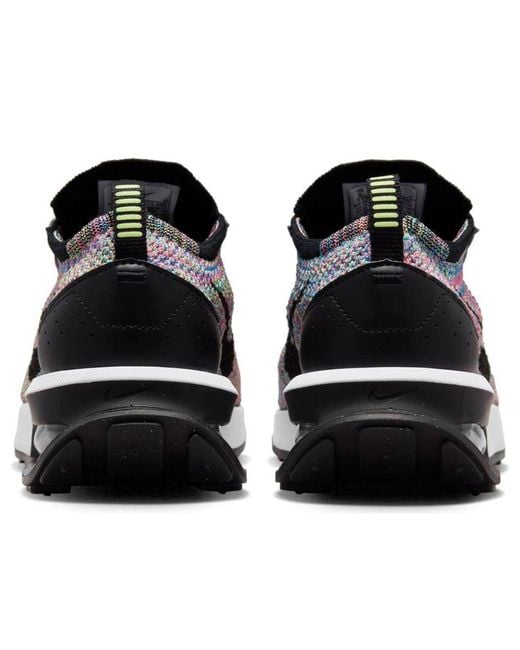 Nike Black Air Max Flyknit Racer Dm9073-300 Multicolor Running Shoes Nr5942