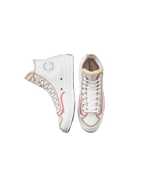 Converse White Chuck 70 High Varsity Hybrid Texture String' for men