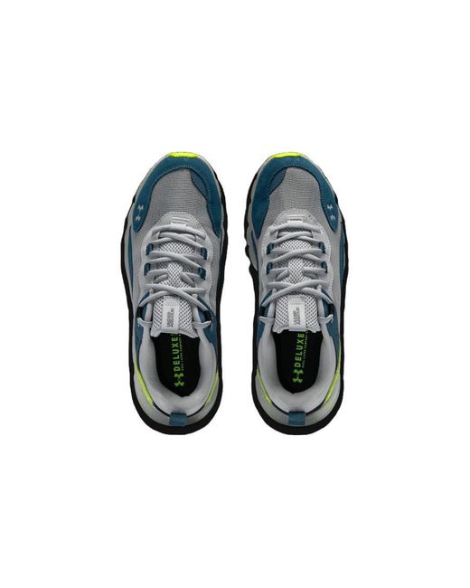 Under Armour Blue Charged Verssert Speckle 'Mod Lime Surge' for men