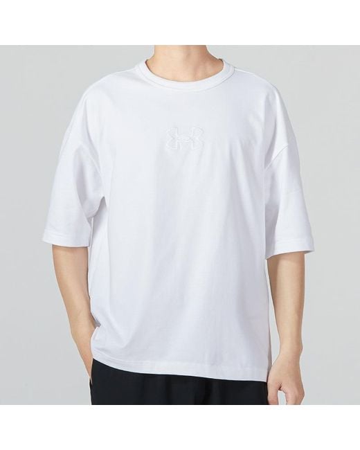 Under Armour White T-Shirt for men