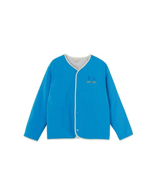 Nike Blue X Union Crossover Solid Color Printing Logo Reversible Long Sleeves Jacket Asia Edition for men