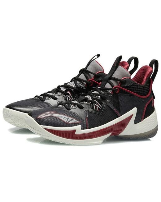 Li-ning Black Zhengfeng Mid for men