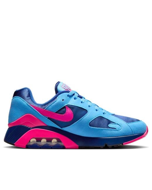Nike Blue Air 180 Shoes for men