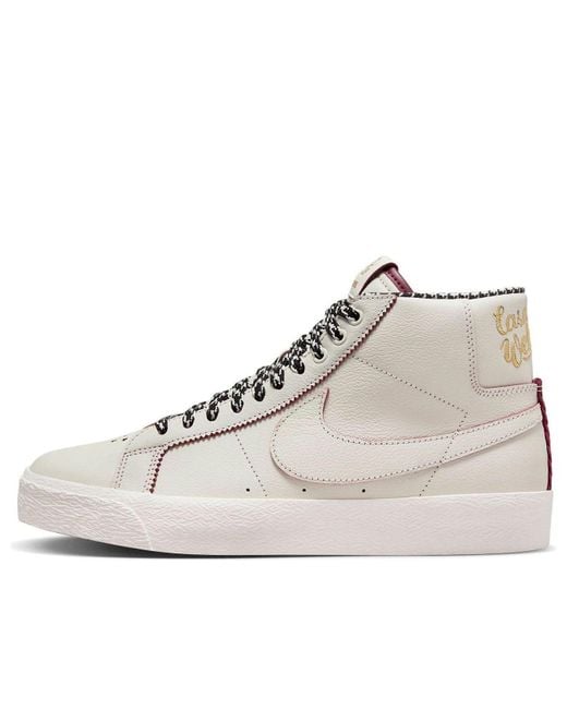 Nike White X Welcome Skateboarding Zoom Blazer Mid Sb 'Casa Welcome Madrid' for men