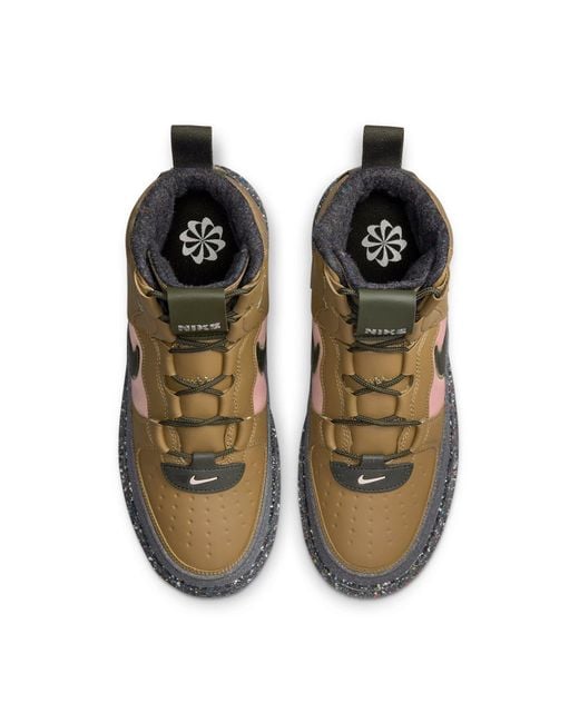 Nike Brown Air Force 1 Boot Nn Kelp Crater' for men
