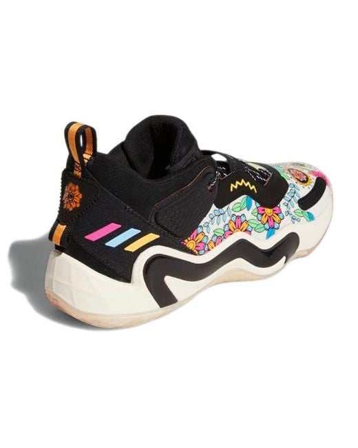 Adidas Black D.O.N. Issue #3 'Dia De Muertos' for men