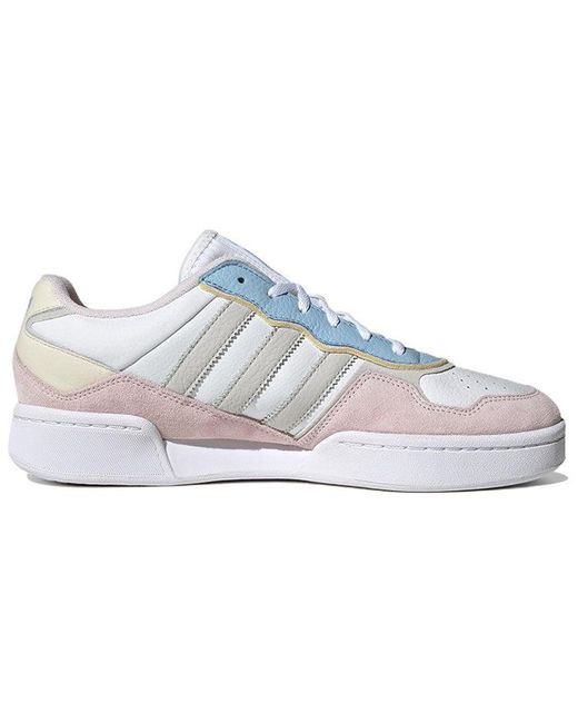 Adidas White Courtic 'Pastel' for men