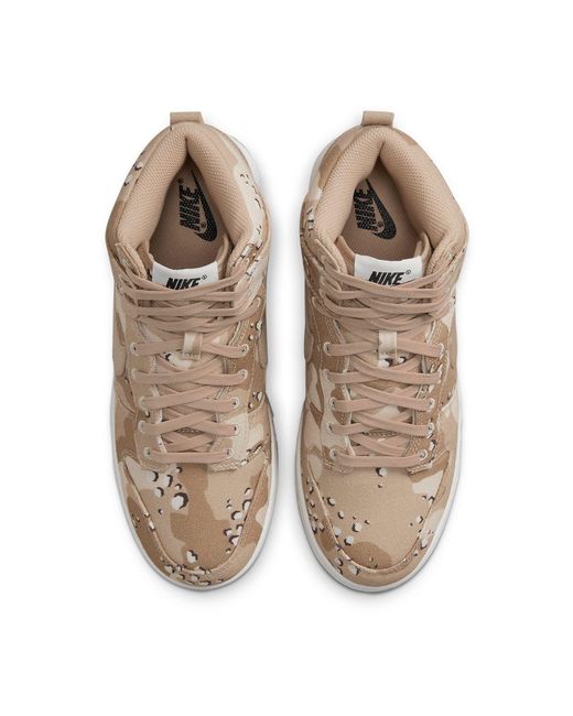 Nike Brown (Wmns) Dunk High 'Desert Camo'