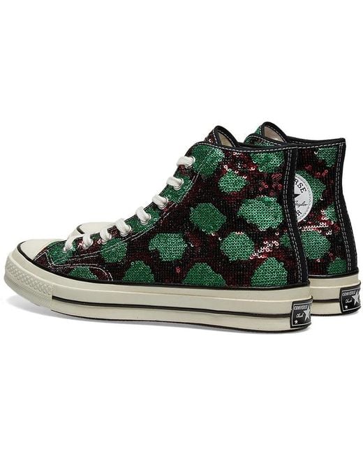 Converse Green Chuck 70 High 'Snake Pattern for men