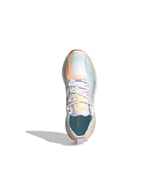 Adidas White (Wmns) Zx 2K Boost 'Space Race'