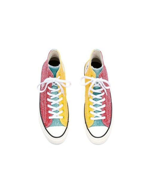 Converse Red Jw Anderson X Chuck 70 Hi 'Glitter Pack for men