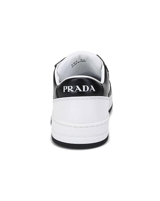 Prada White (Wmns) District Leather Sneakers