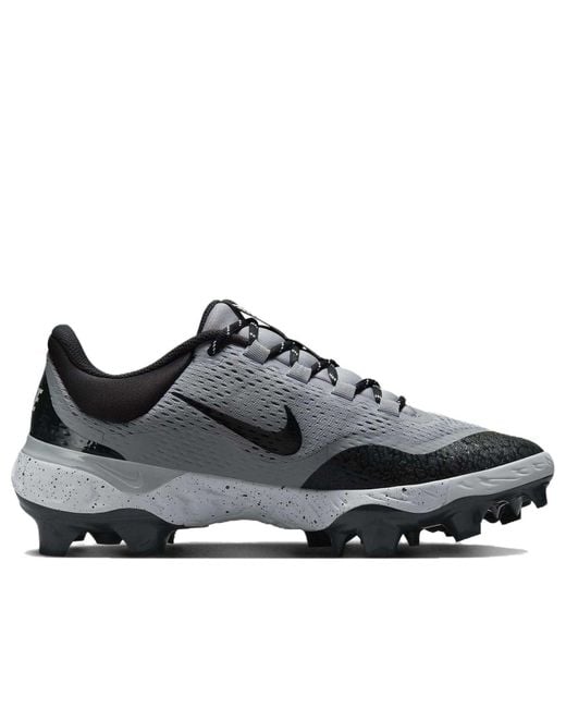Nike Brown Alpha Huarache Elite 4 Mcs 'Wolf' for men
