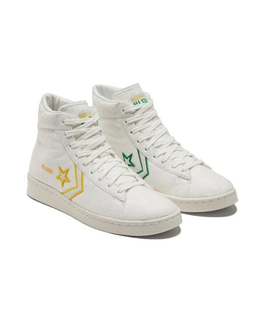 Converse White Pro Leather High 'Breaking Down Barriers' for men