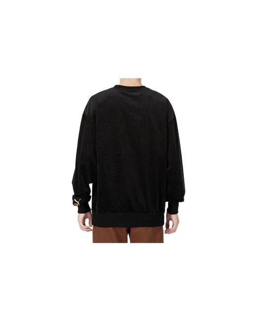 PUMA Black Core Crew Sweater for men
