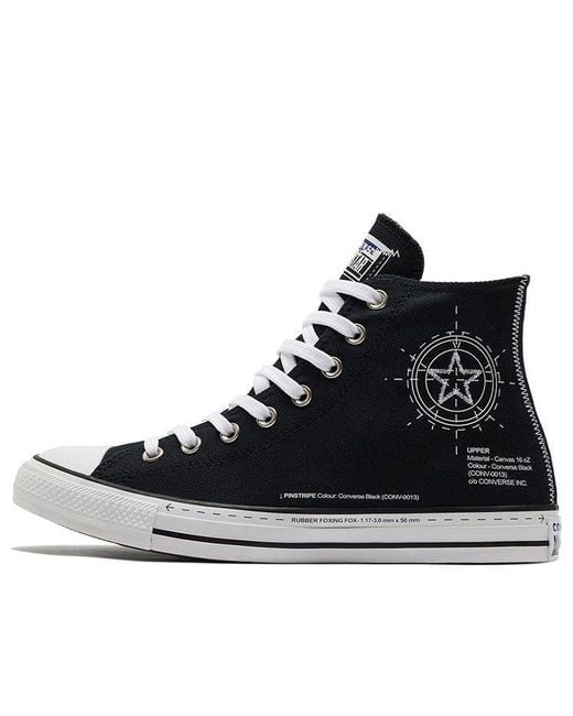 Converse Black Chuck Taylor All Star Canvas Shoes