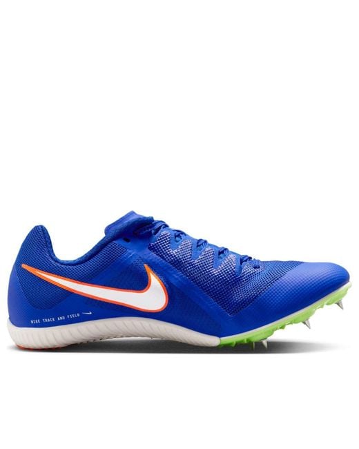 Nike Blue Air Zoom Rival Multi Spikes 'Race' for men