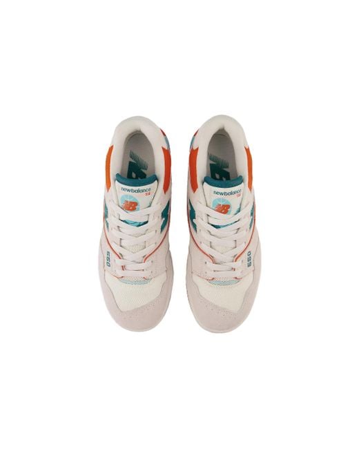 New Balance White (Wmns) 550 'Sea Salt Verdigris'