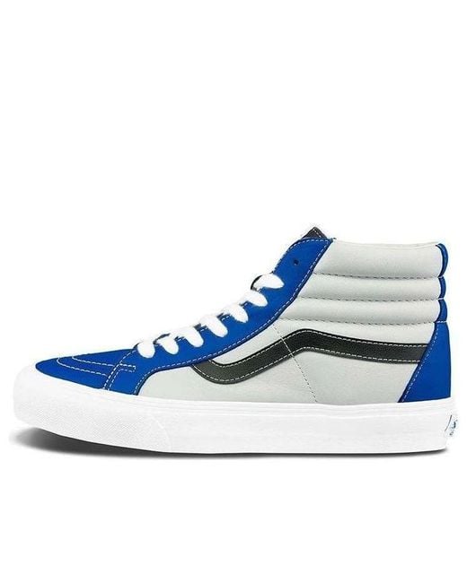 Vans Blue Sk8-Hi Reissue Vlt Lx 'Nautical' for men