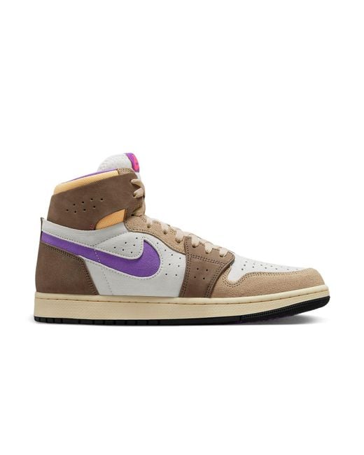 Nike Brown 1 High Zoom Air Cmft 2 'Palomino Wild Berry' for men