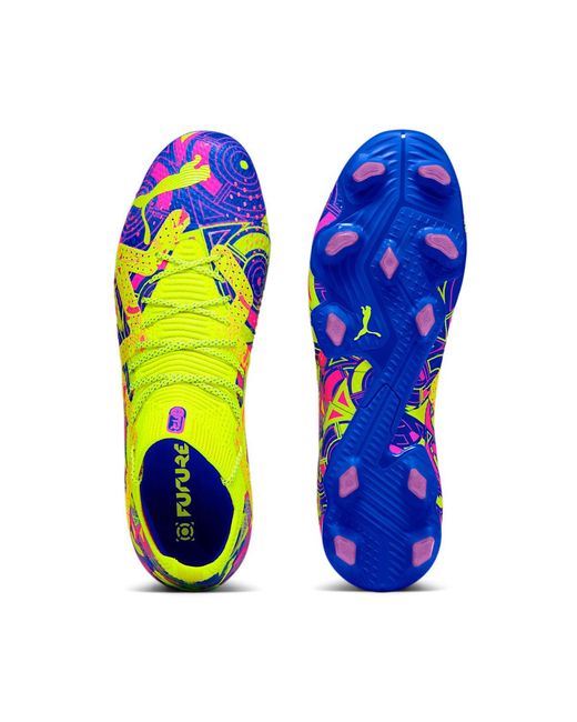 PUMA Yellow Future Ultimate Fg Ag 'Energy Pack' for men