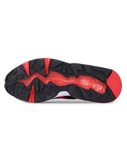 PUMA Red R698 Block Low Top Running Shoes for men