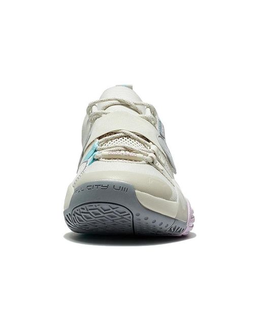Li-ning White Li Ning Wade All City Lite 'cotton Candy' for men