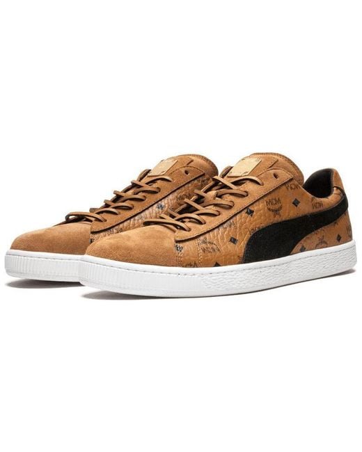 PUMA Brown Mcm X Suede 'Buckthorn' for men