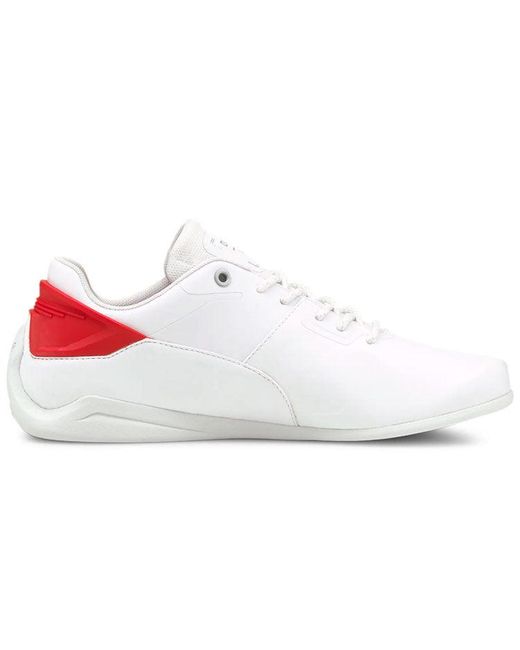 PUMA White Scuderia Ferrari X Drift Cat Delta Rosso Corsa' for men
