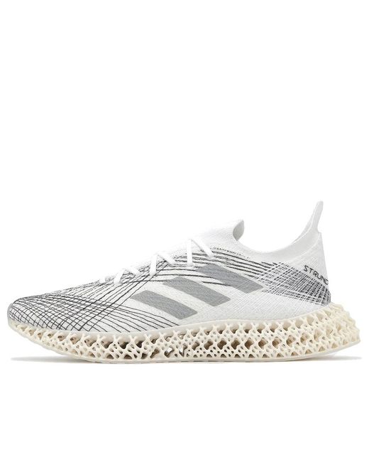 Adidas White X Strung 4Dfwd 'Cloud Core' for men
