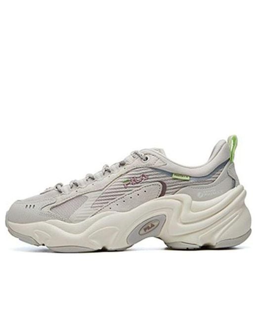 Fila White (Wmns) Platform Runner