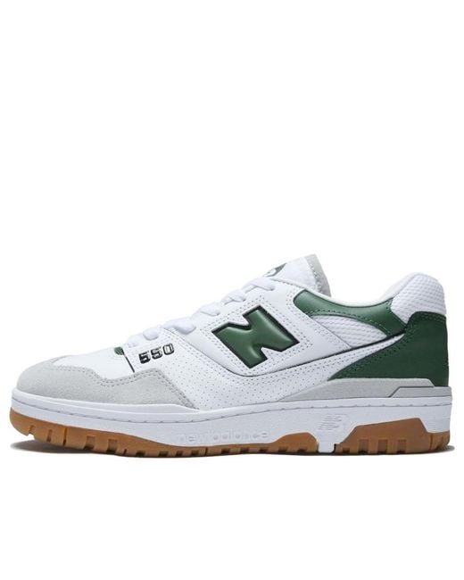 New Balance White 550 'Pine' for men