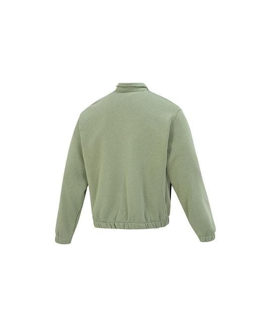 Nike Green Club Fleece Harrington Jacket for men