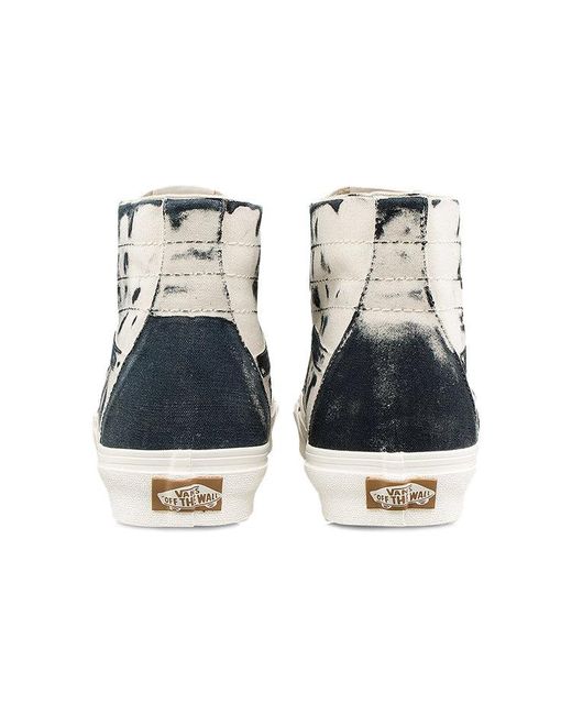 Vans Blue Eco Theory Sk8-Hi Tapered High-Top Sneakers