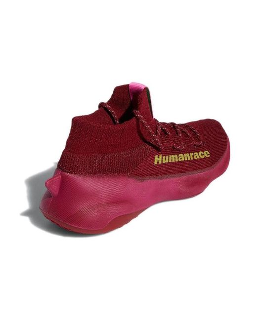 Adidas Red X Pharrell Humanrace Sichona 'Burgundy' for men