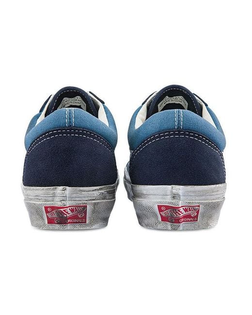 Vans Blue Og Old Skool Lx 'Stressed for men