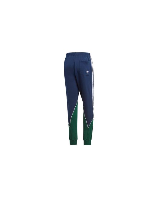 Adidas Blue Originals B Trf Abs Swtpt Bundle Feet Colorblock Casual Sports Pants for men