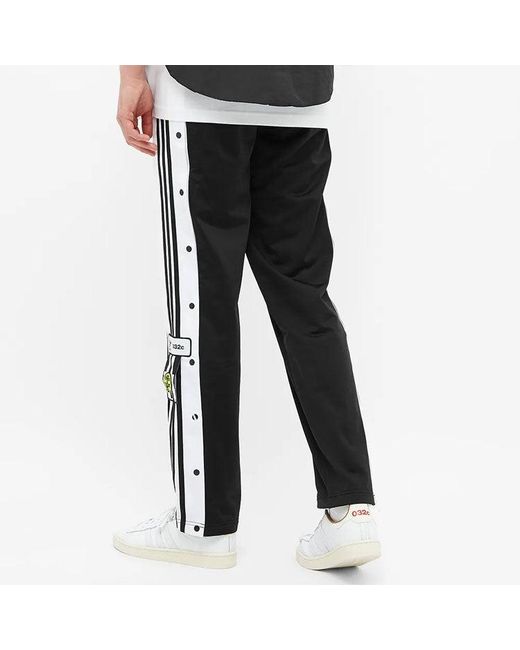 Adidas Black Originals X 032C Crossover Adibreak Side Sports Casual Long Pants for men