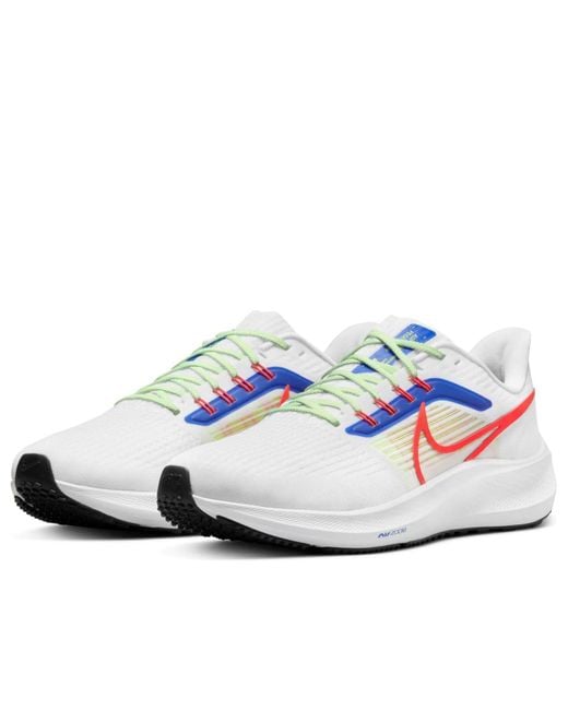 Nike White Air Zoom Pegasus 39 Racer Crimson' for men